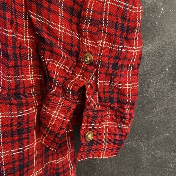 Abercrombie & Fitch cute flannel dress size M - Picture 8 of 10